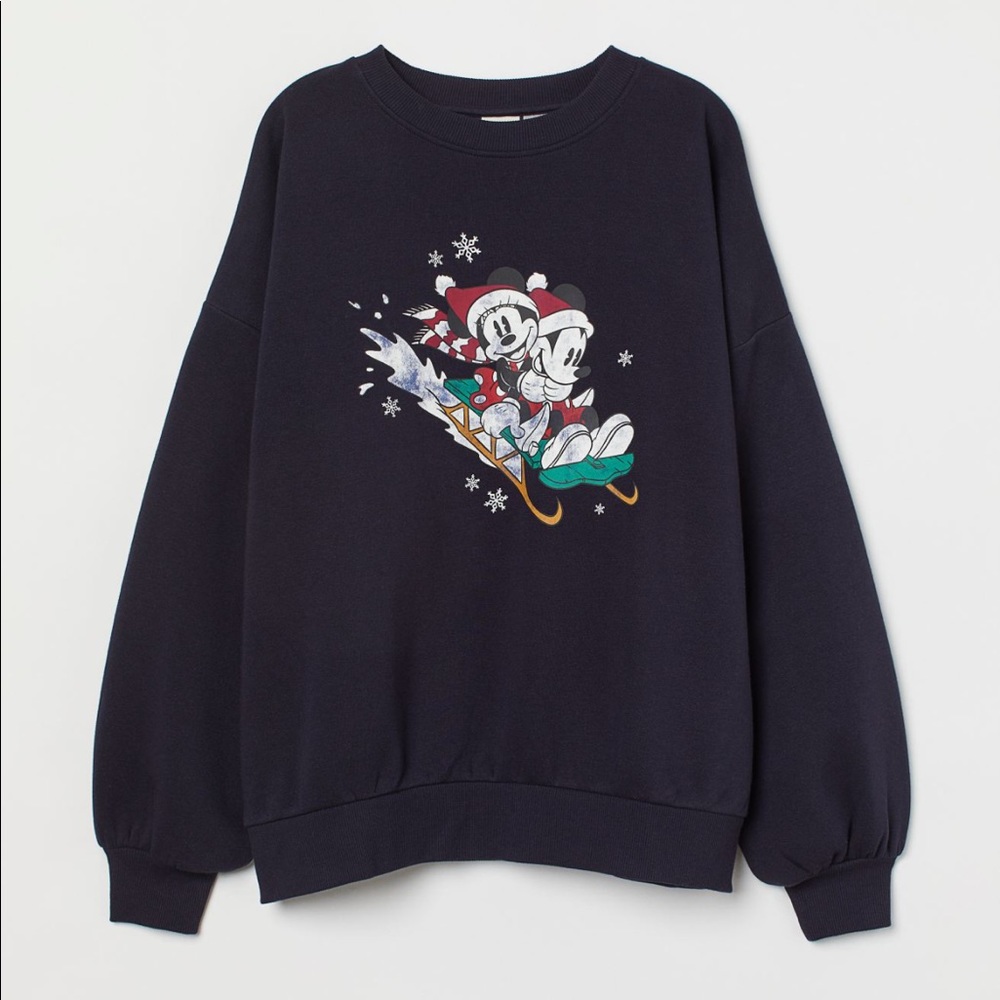 Minnie & Mickey Mouse Crewneck